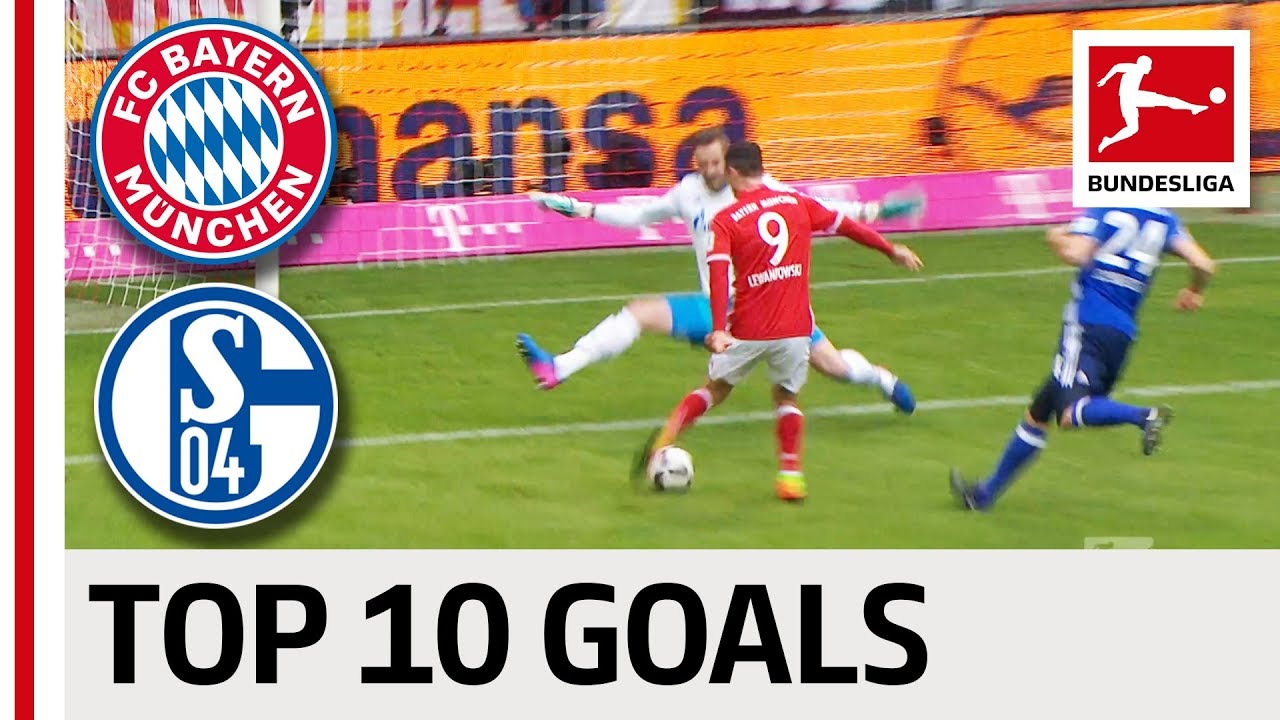 Lewandowski, Rakitic and Co. - Top 10 Goals FC Bayern München vs. FC Schalke 04