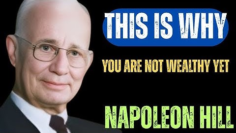 How to Train Your Mind to Attract Unlimited Wealth Aligned Proper FREQUENCY | Napoleon Hill**