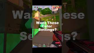 BEST VALORANT COLOR  SETTINGS IN 2026 #valorant #valoranttips #shorts