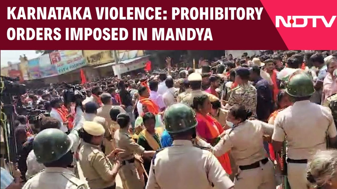 Karnataka Mandya Violence News | Violence Erupts in Karnataka's Mandya After Ganesh Idol Immersion