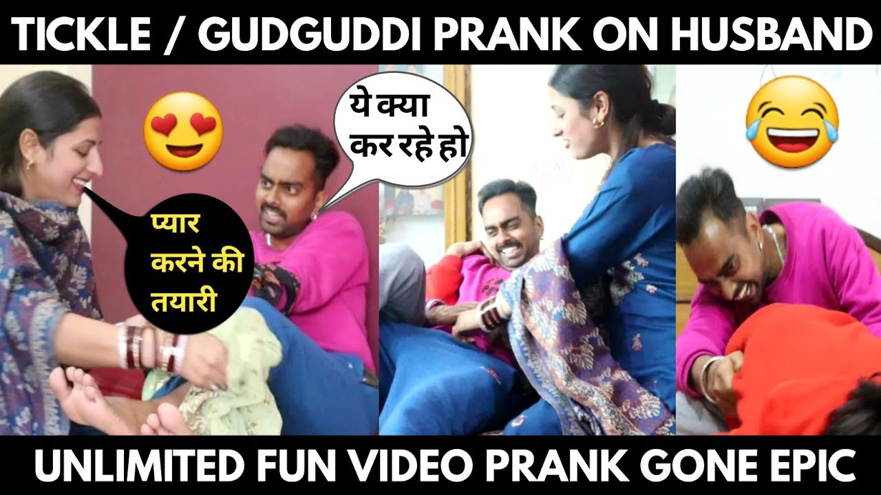 Gudgudi Prank On My Sweet HUSBAND 😃|| Prank Video || Chetnamit_2