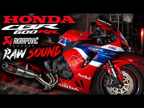 Honda CBR600RR 2024 FULL Akrapovic Exhaust 🔥 | RAW SOUND