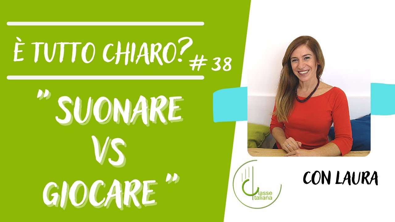 SUONARE vs GIOCARE_È tutto chiaro?_38 YouTube