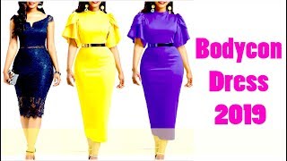 Best Bodycon Dress 2019 !! Stunning Christmas Party Dresses