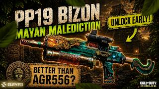 Ye FREE Legendary gun Mythic AGR se BETTER hai 😳💀| PP19 BIZON MAYAN MELEDICTION ....Early unlocked