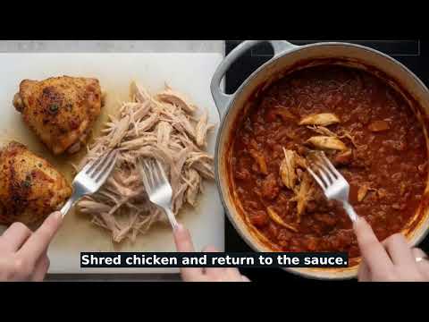Chicken Ragu with Pappardelle recipe video thumbnail