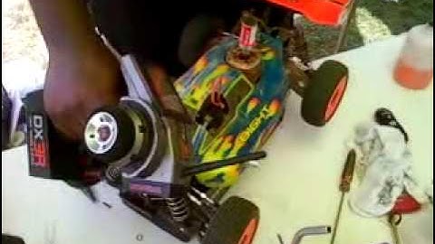 Losi 8ight 1.0 Buggy on a starter box