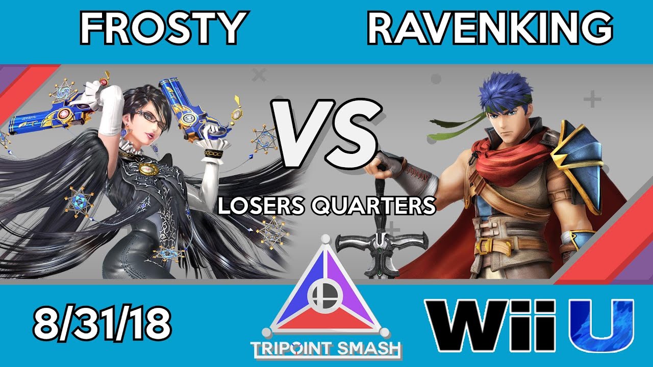 Tripoint Smash 26 - Losers Quarters - Frosty (Bayonetta) Vs. Ravenking (Ike) - YouTube