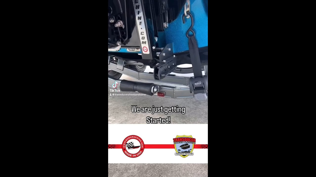 Transducer Installation on Bob's Machine Shop Jack Plate for Precision Sonar!