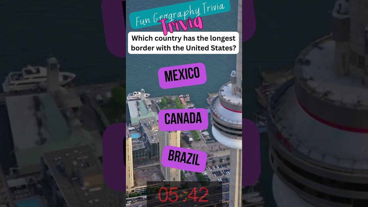 Fun Geography Trivia: What 2 Countries Border on Stupidity? 