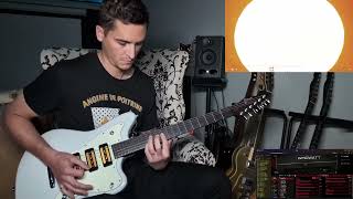 Death Cab For Cutie - Punching The Flowers Guitar Cover and Helix Stadium Preset