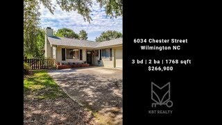 KBT Realty Group | 6034 Chester Street Wilmington NC