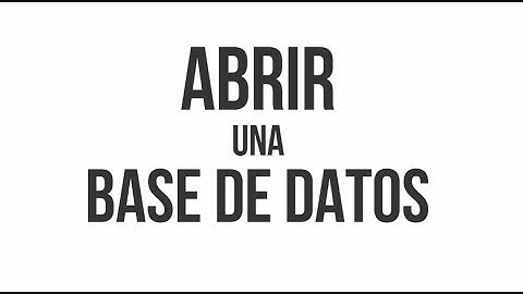 Tutorial Básico de STATA (1) - Abrir una Base de Datos
