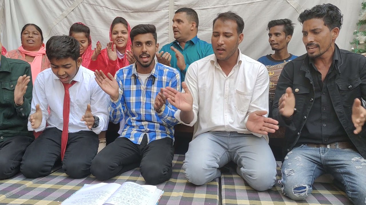 यीशु ने म्हारी जिंदगी स्वारी। सै। गवाही देवण आए सै। गवाही देवण आए सै। के आशीष लेवन आए सै।हरियाणवी