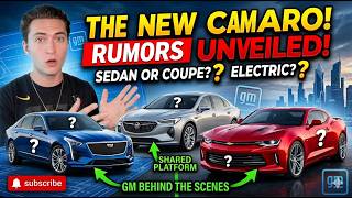 GM Is Bringing Back the Camaro… But Not How You Think
