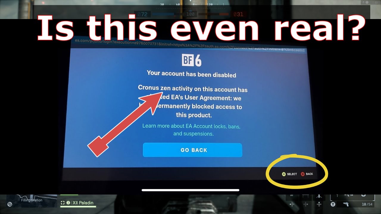 Battlefield 6 Cronus Zen "Ban" message...and why I believe its fake!