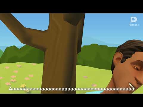 Minecraft in a nutshell but it's badly made in plotagon