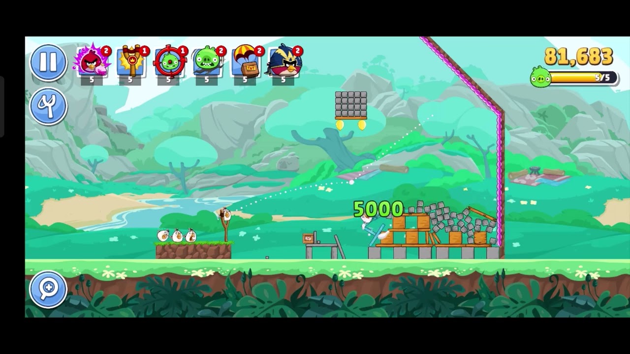 Angry Bird  Part 11 l angry birds game l angry birds space gameplay l 