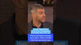 Celebrity Hannah Waddingham Shuts Down Photographer Demanding 'Show Me Leg'! Net Worth