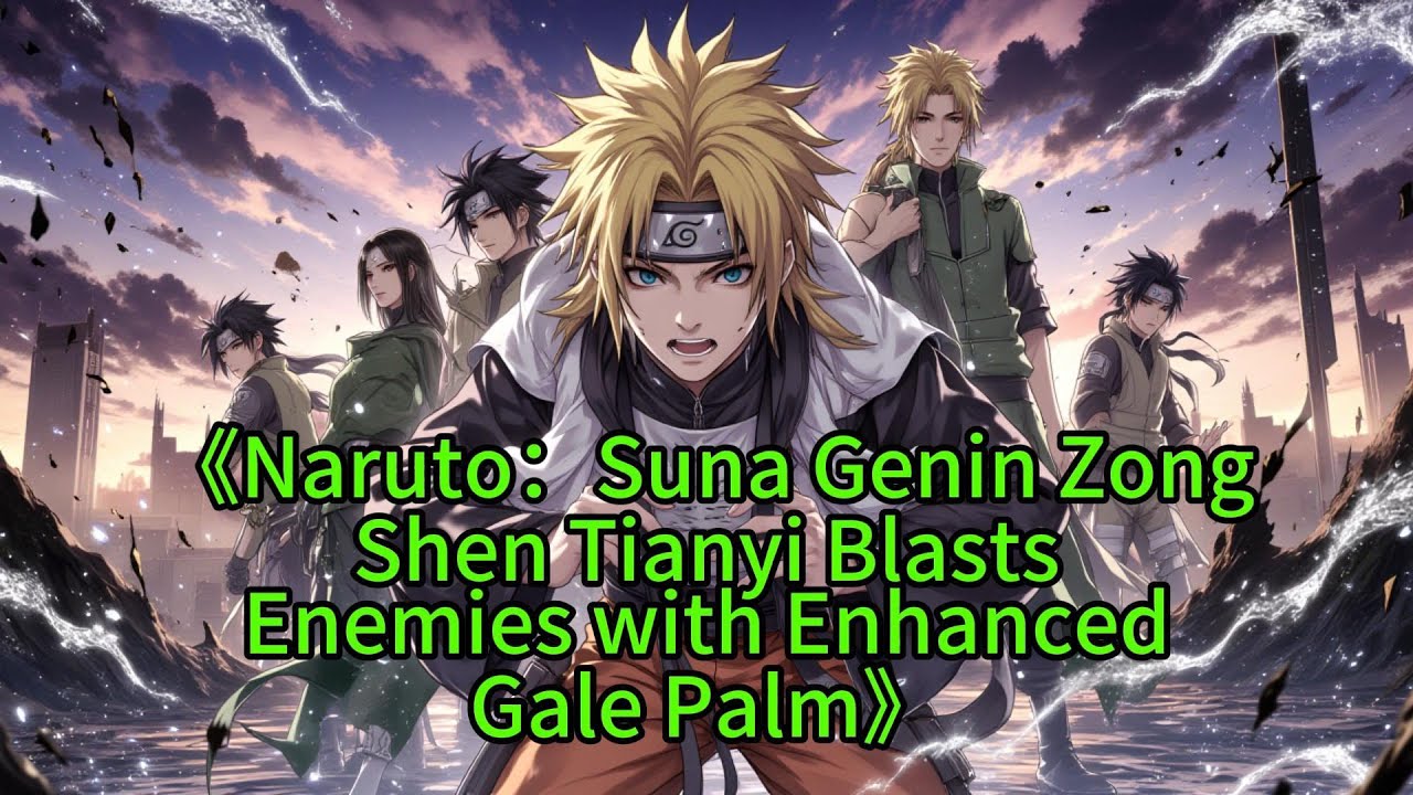 《Naruto：Suna Genin ZongShen Tianyi BlastsEnemies with EnhancedGale Palm》