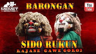 Barongan Sido Rukun Rajane Gawe Goro Goro Live Margosari #dikaproduction