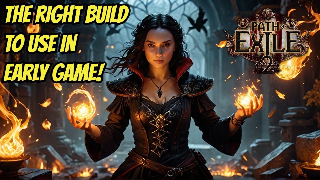 Path of Exile 2 - The Sorceress Cold Build To WIN Bosses In EARLY GAME