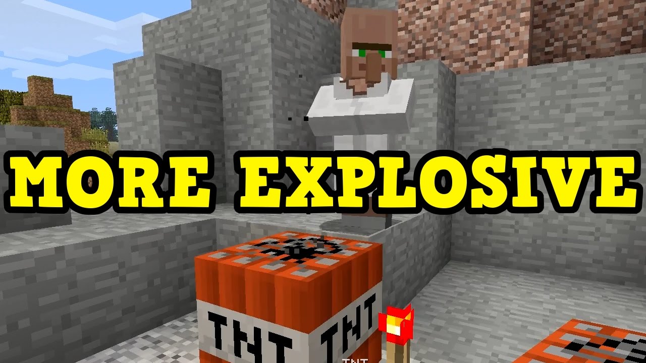 Minecraft - How Do You Make TNT MORE EXPLOSIVE?