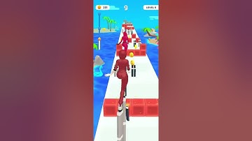 Dancing Race Squid Game skin Gameplay New Update Squid Game in Dancing Race All levels