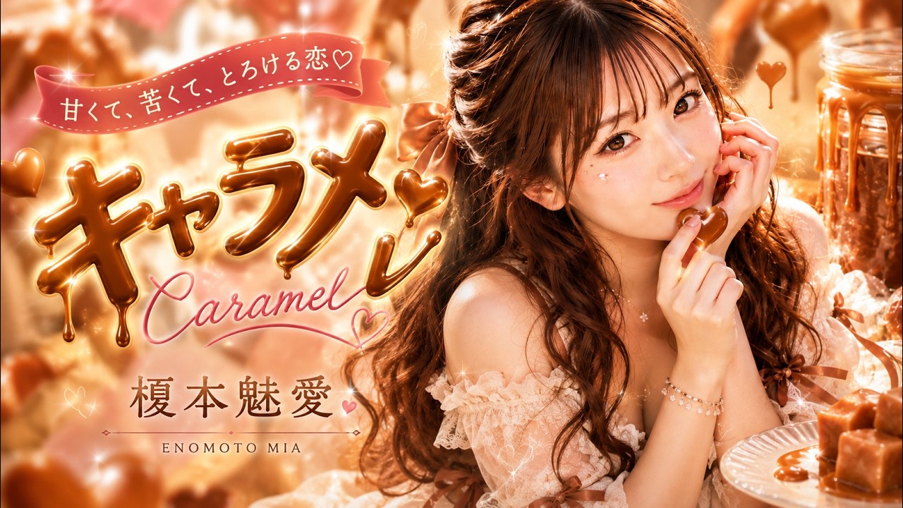榎本魅愛「キャラメ〜ル」公式YouTubeサムネイル