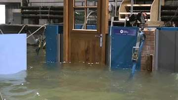 Manor Prime Wooden Flood Doors Tested at HR Wallingford 4