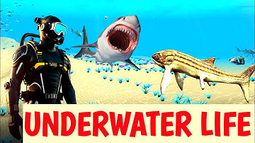 UNDERWATER SURVIVAL GAME | UNDERWATER SURVIVAL DEEP DIVE GAME | HINDI ME #1