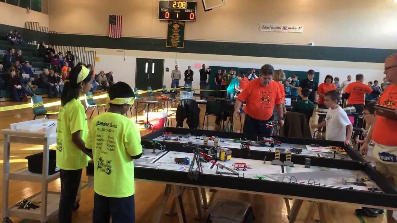 Miller-East BananaBots # 5017 @ DownRiver Robot Rescue - Practice Run