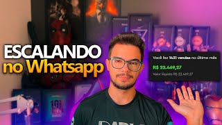 como FATUREI R$22.000 NO WHATSAPP em 30 DIAS (Escalando na prática)