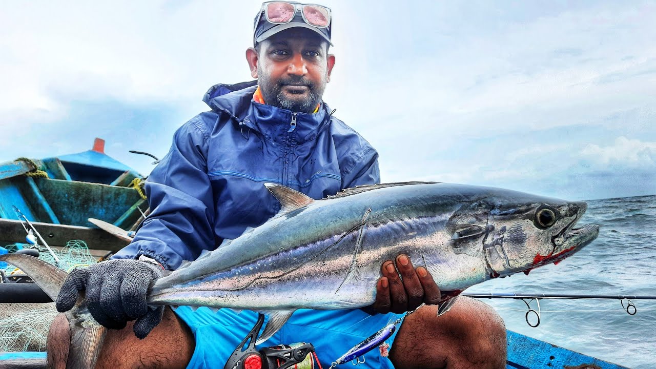 Tuna, Giant Trevally Fishing in Andaman || Trolling and Popping || Extreme Fishing Adventure