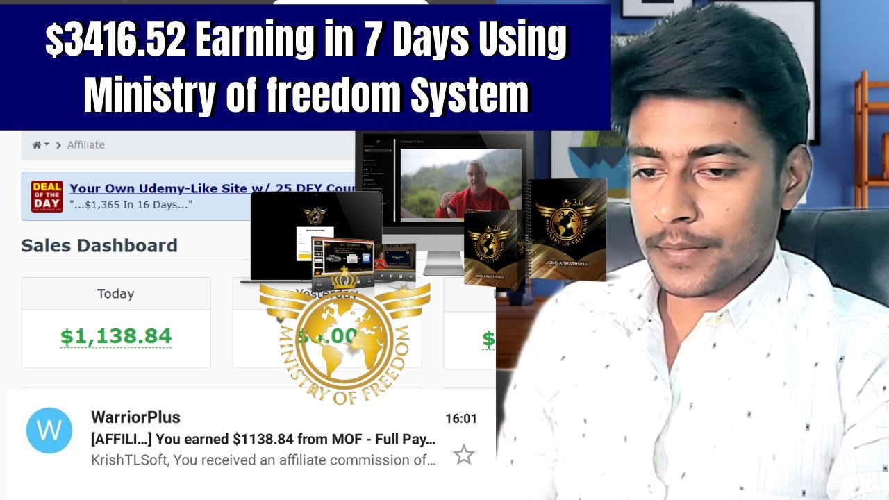 $3416.52 Earning in 7 Days  Using Ministry of freedom System💲💲