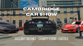 Cambridge exotic car show | Gaslight district
