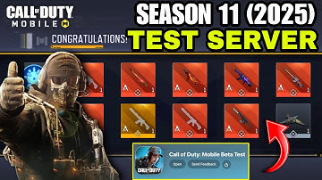 Season 11 Test Server Cod Mobile 2025 | Codm Test Server 2025 | How to Download Test Server in CODM