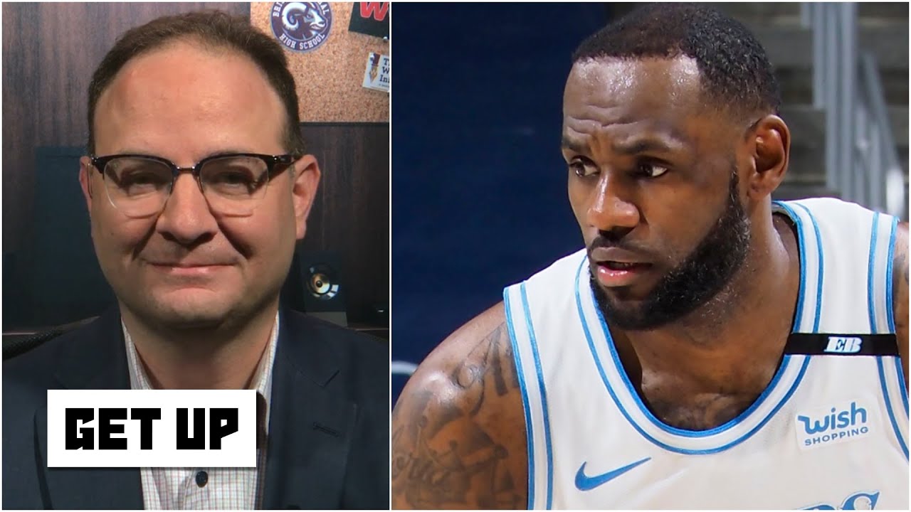 Woj’s update on LeBron James’ ankle ahead of play-in vs. Warriors | Get Up