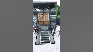 Mobile Axe Throwing Trailer