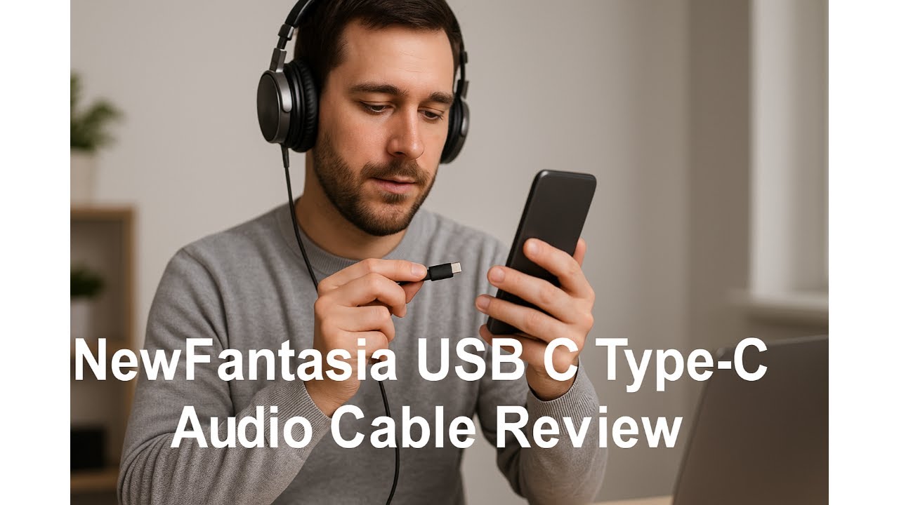 🎧 NewFantasia USB C Type-C Audio Cable Review 🎧
