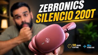 Best ANC Headphones Under ₹3000? Zeb-Silencio 200T Review 🔥