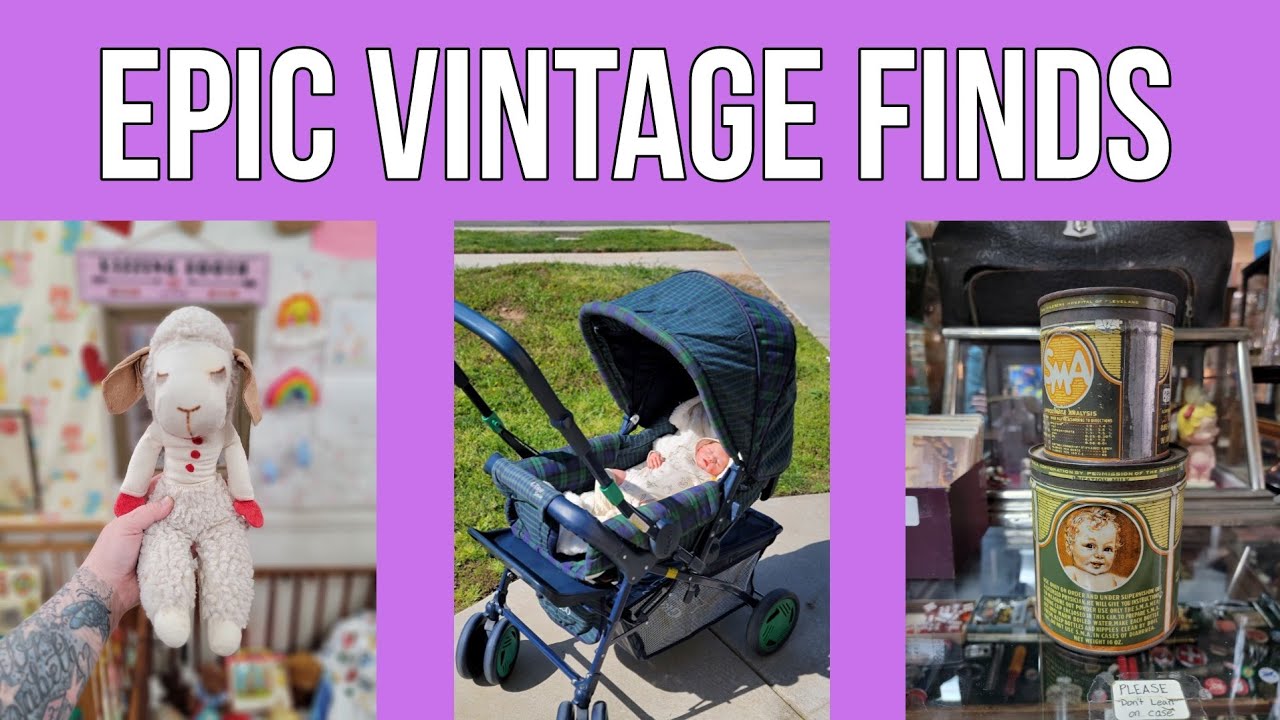 HUGE VINTAGE Haul You WON T BELIEVE What We Found Is ASH IN BABY huge-vintage-haul-you-won-t-believe-what-we-found-is-ash-in-baby