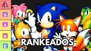 Los MEJORES y PEORES personajes de SONIC CLASICO