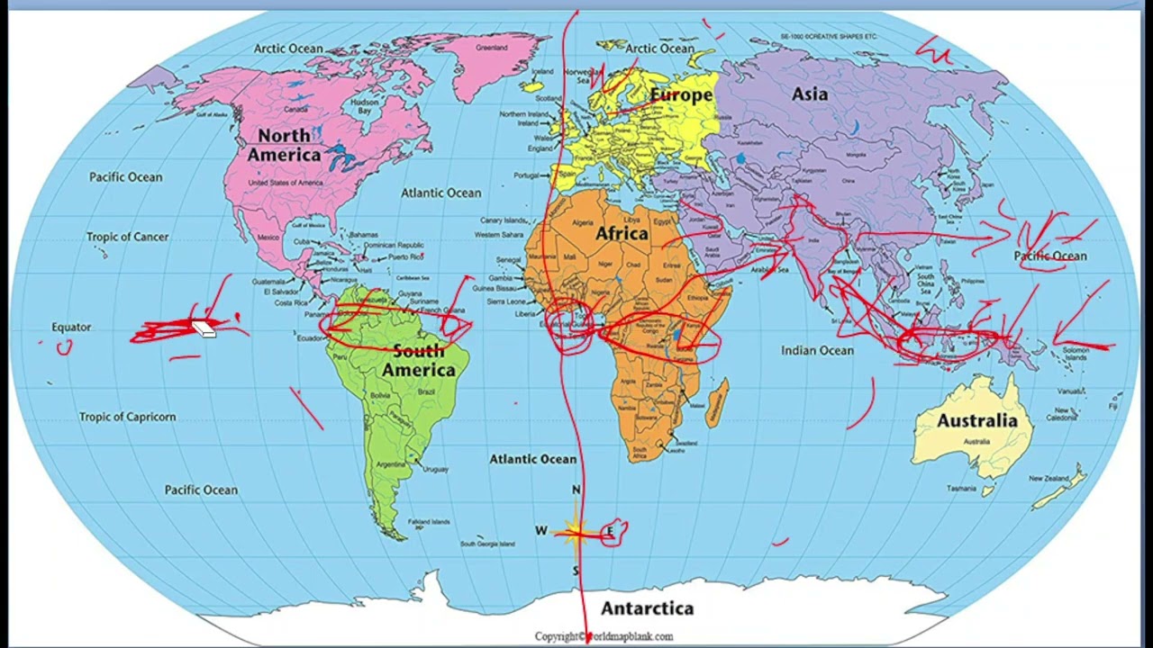 World Map I North America Mapping By Raj kumar