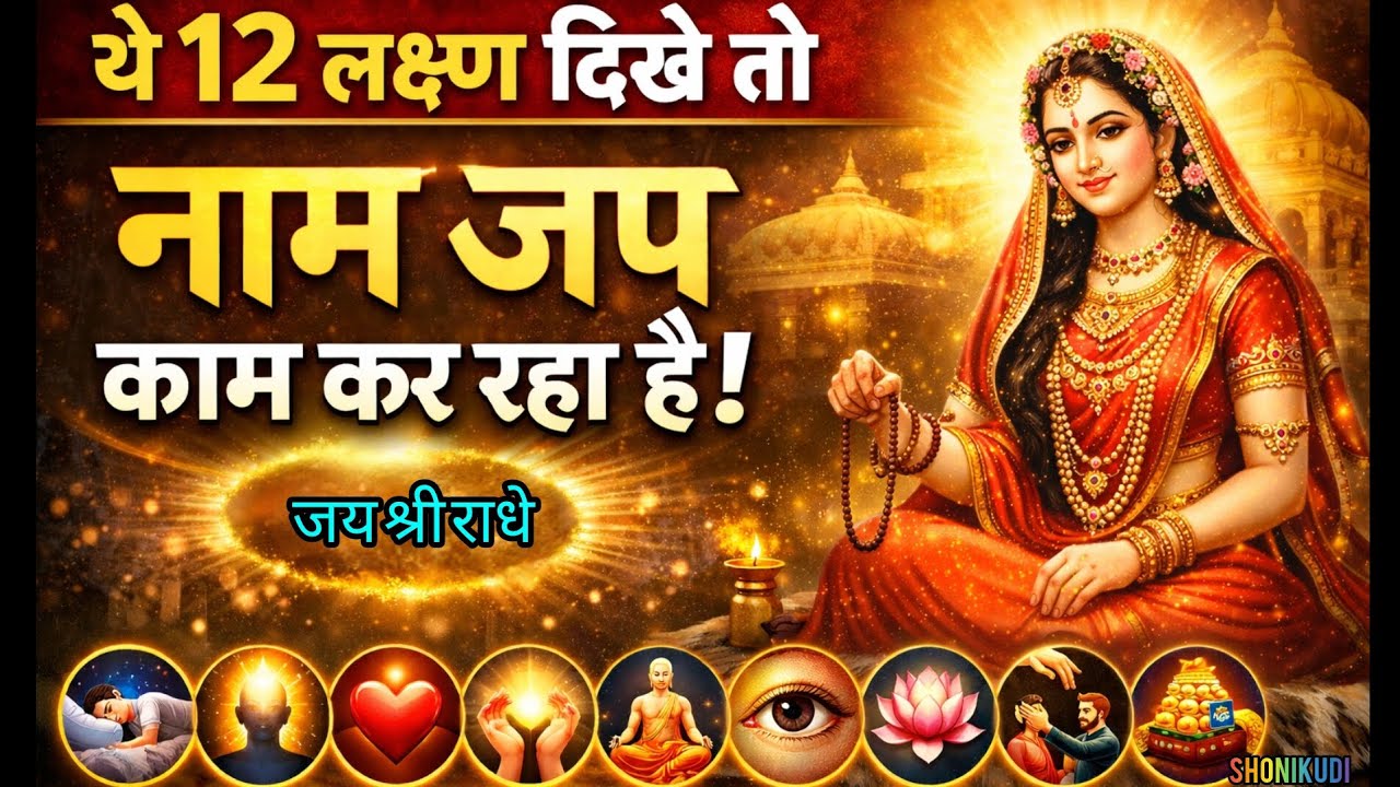 ये 12 लक्षण दिखें तो समझ लो नाम जप स्वीकार हो गया है | राधा रानी रहस्य