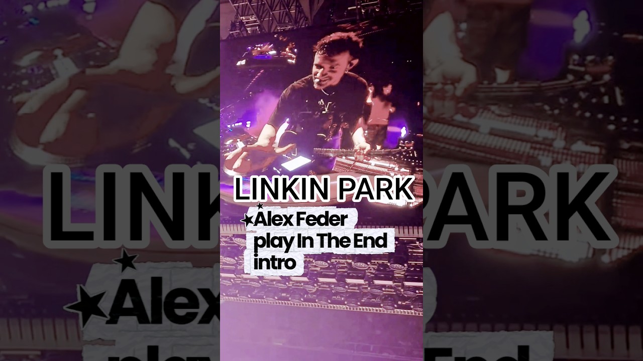 Watch Alex Feder play IN THE END intro Live San Jose- LINKIN PARK #linkinpark #shorts on YouTube Watch Alex Feder play IN THE END intro Live San Jose- LINKIN PARK #linkinpark #shorts on YouTube