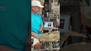 Iconic Eddie Van Halen rif and intro..💯🔥 #drums #drummer