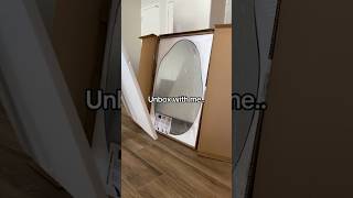 It’s Memorial Day Weekend go buy all the good deals 👀 #unboxing #asmr #homedecor #mirror #ltkhome