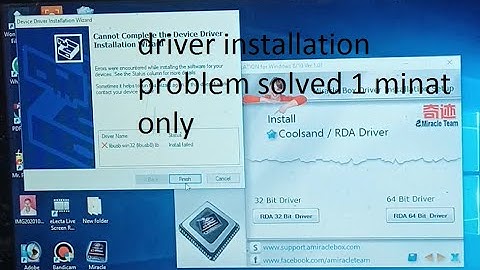 Fix miracle driver install windows 10 64bit, 8,7 XP, windows 100% working (solved) #thinkerrk