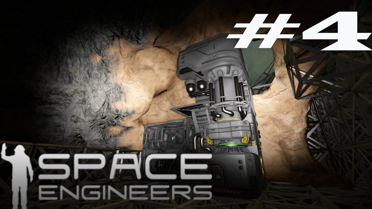 SPACE ENGINEERS SURVIVAL EP 4 -MOVING THE REFINERY - YouTube